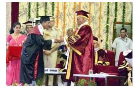 Hon'ble President of India Delivered the Convocation Address at JNKVV